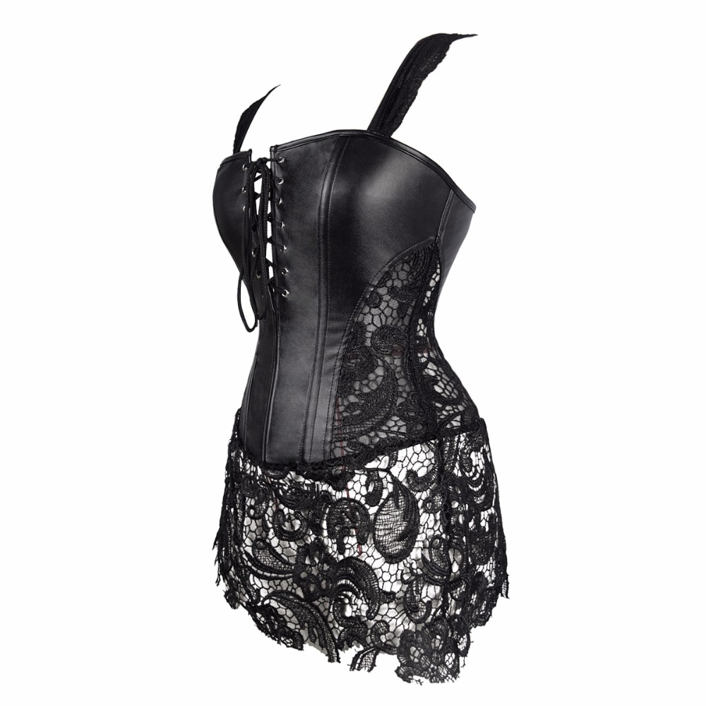 Steampunk Gothic Leather corsets