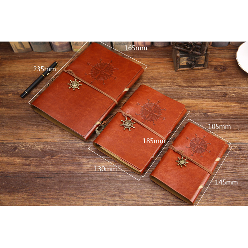 Steampunk Leather Cover Notebook