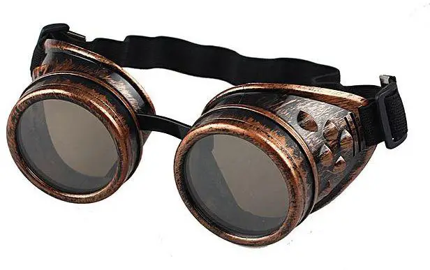 Vintage Style Welding Steampunk Gothic Glasses