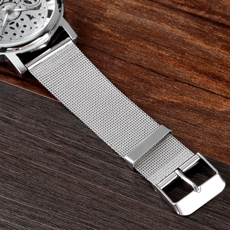Luxury Hollow Steel Watch Quartz