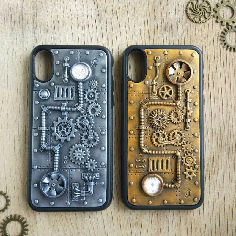 Steampunk iPhone X/XS Case