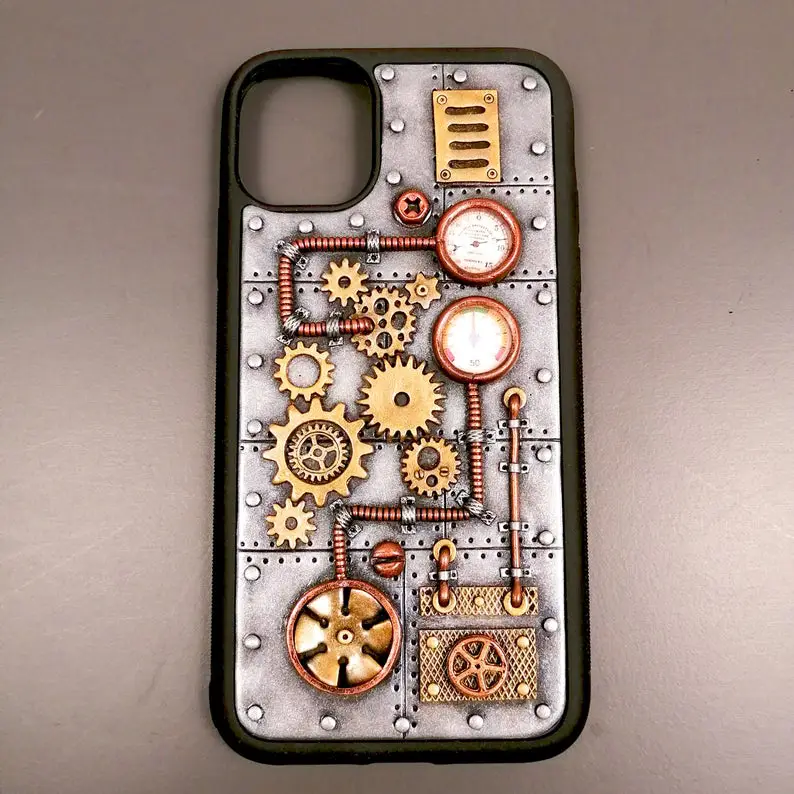 Steampunk iPhone 11 Case