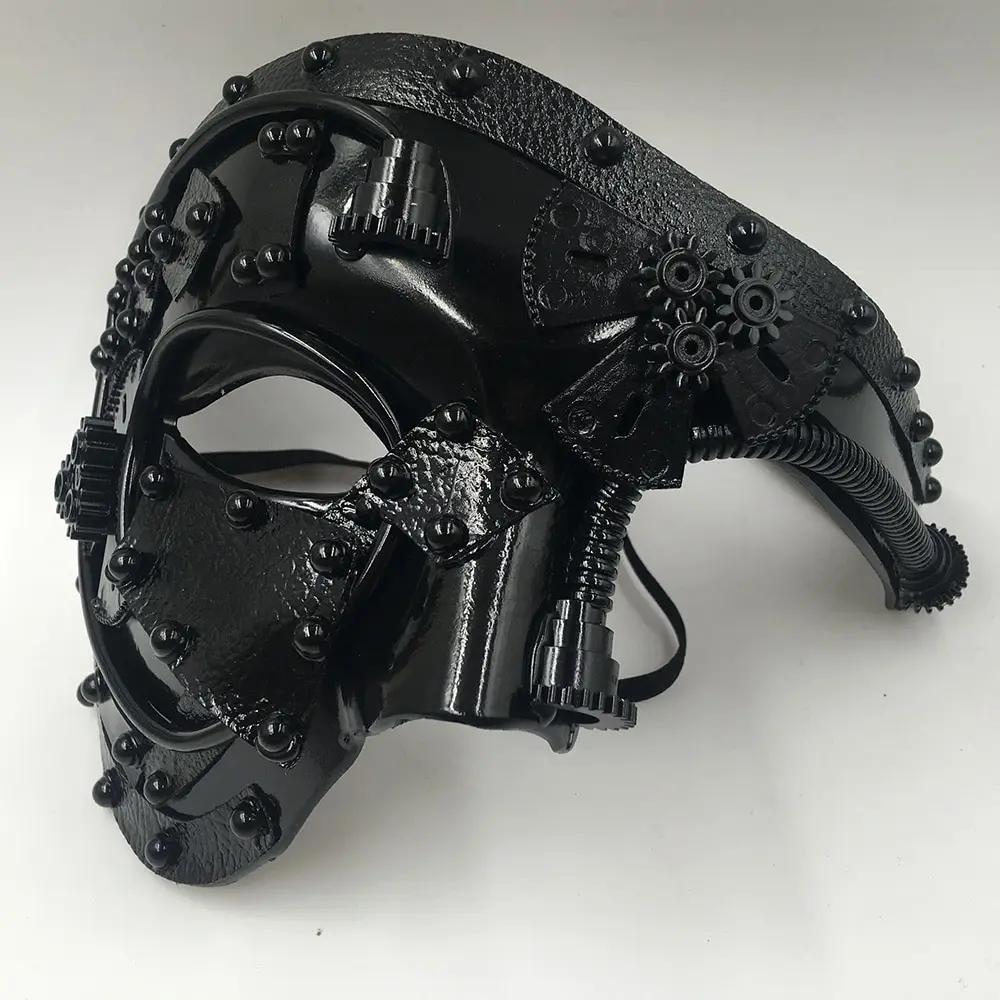 Steampunk Phantom Masquerade Cosplay Mask