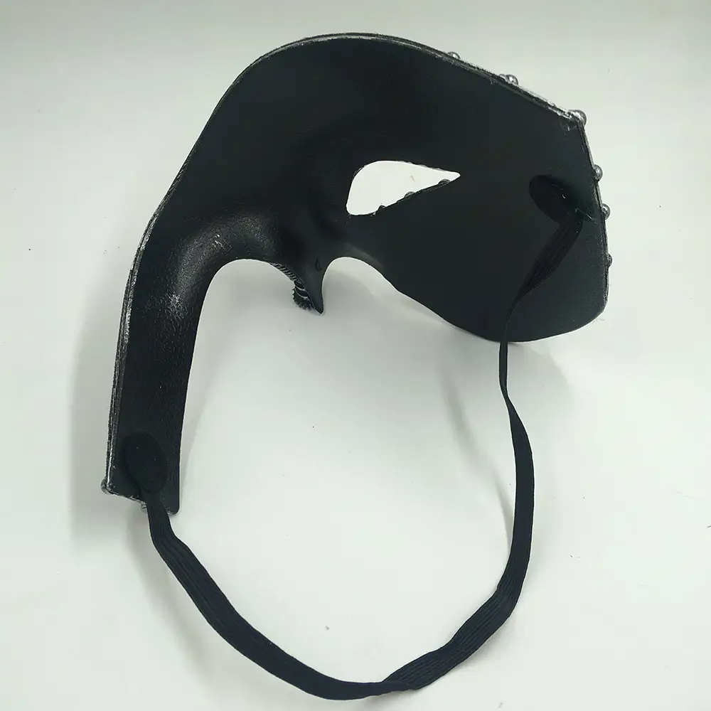Steampunk Phantom Masquerade Cosplay Mask black