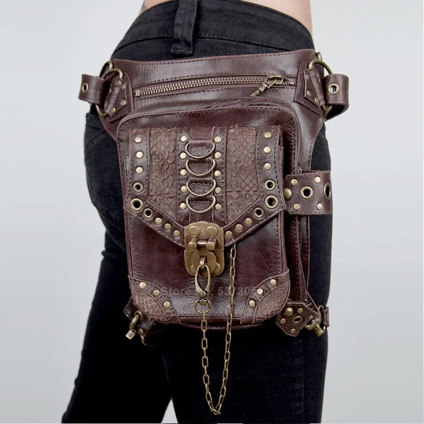 Victorian Leather Messenger Bag