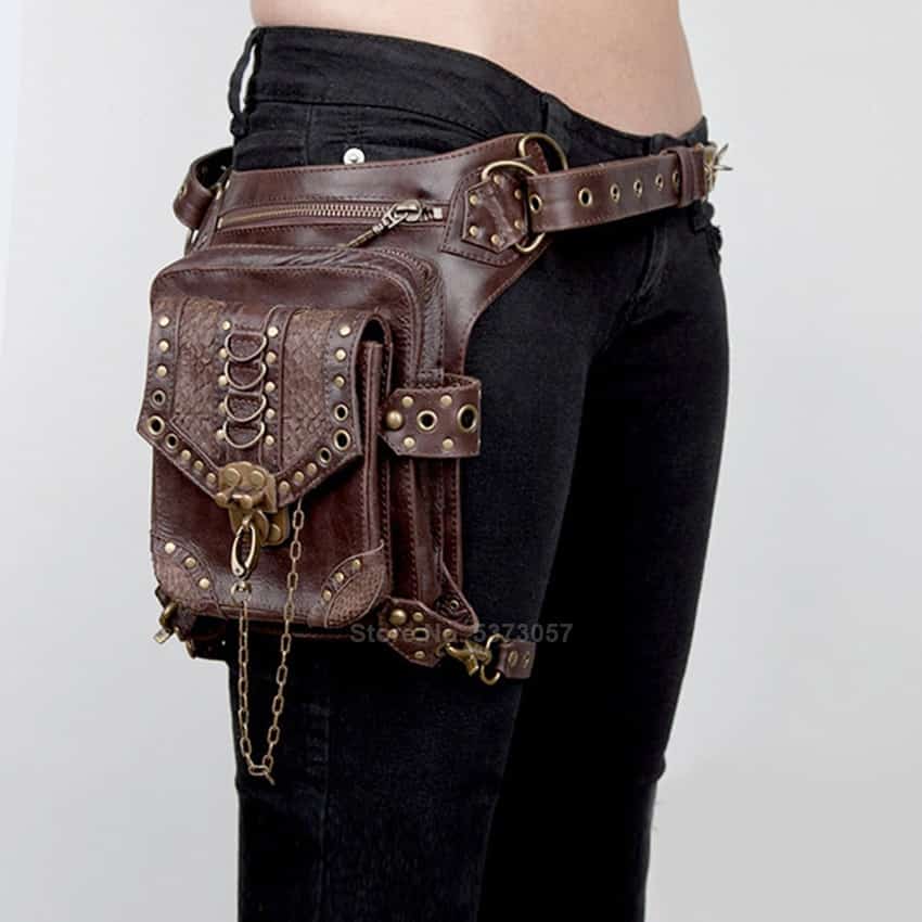 Victorian Leather Messenger Bag