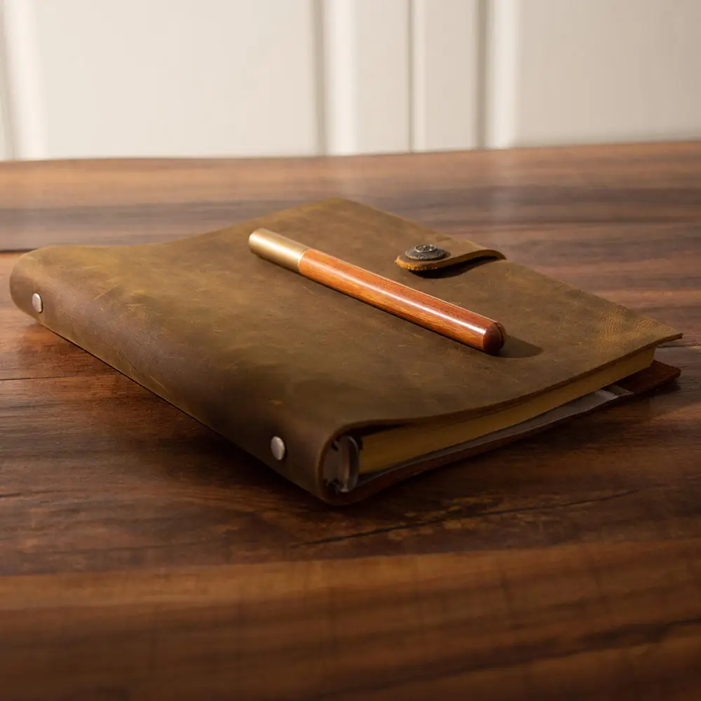 Handmade Traveler's Note Book Genuine Leather